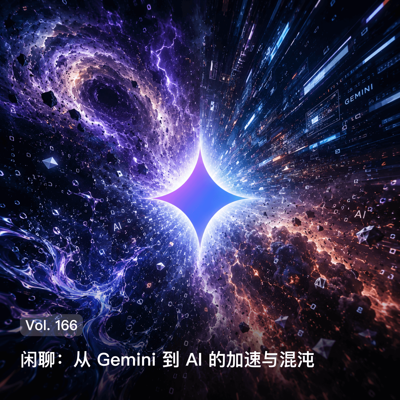 Vol. 166 闲聊: 从Gemini到AI的加速与混沌 Episode cover
