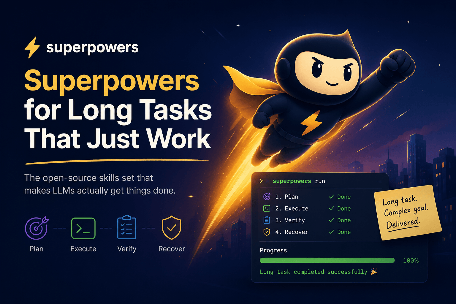 Superpowers 为什么能执行长任务且确保交付质量？